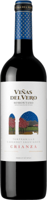 8,95 € Бесплатная доставка | Красное вино Viñas del Vero Crianza — Крианса D.O. Somontano Арагон Испания Tempranillo — Темпранильо, Cabernet Sauvignon — Каберне Совиньон Бутылка 75 cl