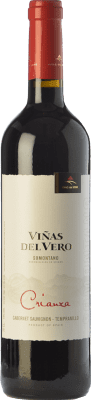 7,95 € Free Shipping | Red wine Viñas del Vero Crianza D.O. Somontano Aragon Spain Tempranillo, Cabernet Sauvignon Magnum Bottle 1,5 L