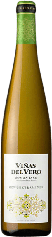 16,95 € Envío gratis | Vino Blanco Viñas del Vero D.O. Somontano Aragón España Gewürztraminer 75 cl