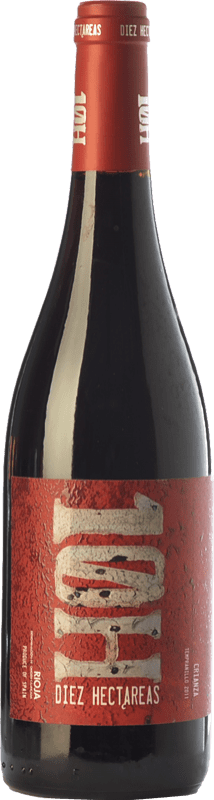 9,95 € Envoi gratuit | Vin rouge Viñedos de Altura 10H Crianza D.O.Ca. Rioja La Rioja Espagne Tempranillo, Graciano, Mazuelo Bouteille 75 cl