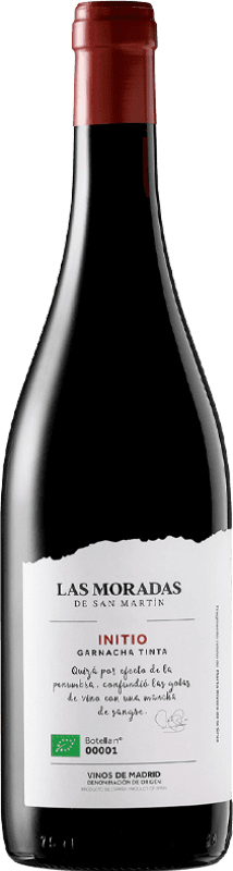 19,95 € Free Shipping | Red wine Viñedos de San Martín Las Moradas Initio Aged D.O. Vinos de Madrid Madrid's community Spain Grenache Bottle 75 cl