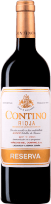 33,95 € 免费送货 | 红酒 Viñedos del Contino 预订 D.O.Ca. Rioja 拉里奥哈 西班牙 Tempranillo, Grenache, Graciano, Mazuelo 瓶子 75 cl