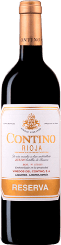 33,95 € Kostenloser Versand | Rotwein Viñedos del Contino Reserve D.O.Ca. Rioja La Rioja Spanien Tempranillo, Grenache, Graciano, Mazuelo Flasche 75 cl