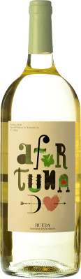 21,95 € Kostenloser Versand | Weißwein Vinyes Singulars Afortunado D.O. Rueda Kastilien und León Spanien Verdejo Magnumflasche 1,5 L