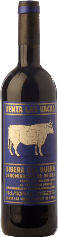 54,95 € Kostenloser Versand | Rotwein Vizcarra Venta Las Vacas Crianza — Kurze Fassreifung D.O. Ribera del Duero Kastilien und León Spanien Tempranillo Magnumflasche 1,5 L