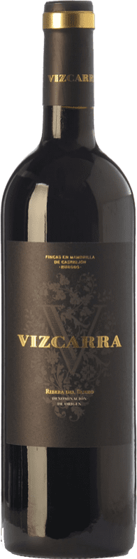 17,95 € Envio grátis | Vinho tinto Vizcarra Crianza D.O. Ribera del Duero Castela e Leão Espanha Tempranillo Garrafa 75 cl