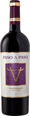 8,95 € Бесплатная доставка | Красное вино Volver Paso a Paso Молодой I.G.P. Vino de la Tierra de Castilla Кастилья-Ла-Манча Испания Tempranillo бутылка 75 cl