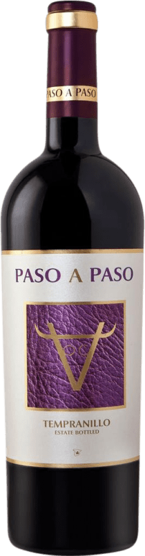 8,95 € Free Shipping | Red wine Volver Paso a Paso Young I.G.P. Vino de la Tierra de Castilla Castilla la Mancha Spain Tempranillo Bottle 75 cl