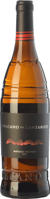 22,95 € Envio grátis | Vinho Branco Vulcano Seco D.O. Lanzarote Ilhas Canárias Espanha Malvasia 75 cl