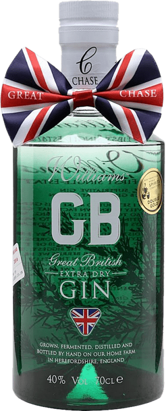 25,95 € Envío gratis | Ginebra William Chase Great British Extra Dry Gin Reino Unido Botella 70 cl