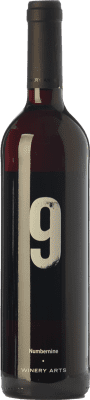 9,95 € Envoi gratuit | Vin Rouge Winery Arts Número Nueve Crianza I.G.P. Vino de la Tierra Ribera del Queiles Aragon Espagne Tempranillo, Cabernet Franc 75 cl