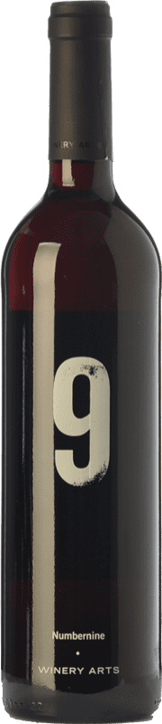 10,95 € Free Shipping | Red wine Winery Arts Número Nueve Aged I.G.P. Vino de la Tierra Ribera del Queiles Aragon Spain Tempranillo, Cabernet Franc Bottle 75 cl