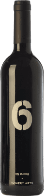 8,95 € Free Shipping | Red wine Winery Arts Seis al Revés Crianza Spain Tempranillo, Merlot Bottle 75 cl