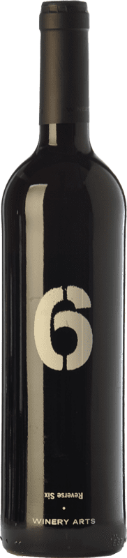 7,95 € Envío gratis | Vino Tinto Winery Arts Seis al Revés Crianza España Tempranillo, Merlot 75 cl