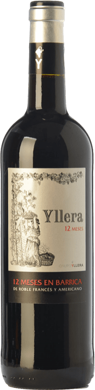 8,95 € Envoi gratuit | Vin rouge Yllera 12 Meses en Barrica Crianza I.G.P. Vino de la Tierra de Castilla y León Castille et Leon Espagne Tempranillo Bouteille 75 cl