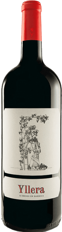 19,95 € 免费送货 | 红酒 Yllera 12 Meses en Barrica 岁 I.G.P. Vino de la Tierra de Castilla y León 卡斯蒂利亚莱昂 西班牙 Tempranillo 瓶子 Magnum 1,5 L