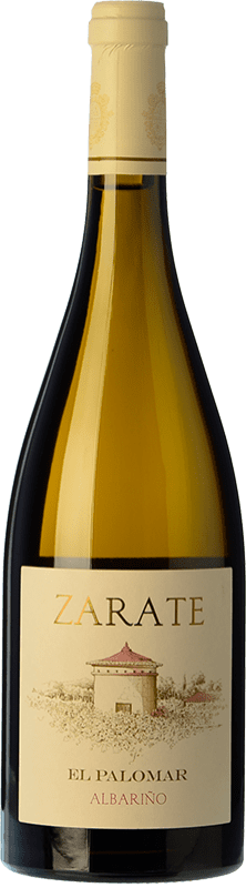 49,95 € Spedizione Gratuita | Vino Bianco Zárate El Palomar Crianza — Invecchiato in Botte D.O. Rías Baixas Galizia Spagna Albariño Bottiglia 75 cl