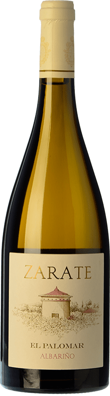 51,95 € Envío gratis | Vino blanco Zárate El Palomar Crianza D.O. Rías Baixas Galicia España Albariño Botella 75 cl