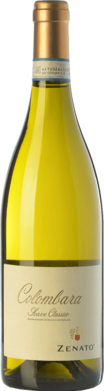 10,95 € 送料無料 | 白ワイン Cantina Zenato Colombara D.O.C.G. Soave Classico ベネト イタリア Chardonnay, Garganega ボトル 75 cl
