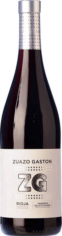 6,95 € Free Shipping | Red Wine Zuazo Gaston VS Vendimia Seleccionada — Selected Harvest Young D.O.Ca. Rioja The Rioja Spain Tempranillo, Graciano Bottle 75 cl