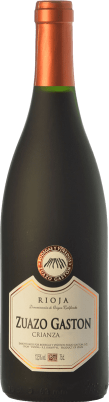 10,95 € Free Shipping | Red Wine Zuazo Gaston Crianza — Aged D.O.Ca. Rioja The Rioja Spain Tempranillo Bottle 75 cl