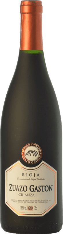 9,95 € Kostenloser Versand | Rotwein Zuazo Gaston Alterung D.O.Ca. Rioja La Rioja Spanien Tempranillo Flasche 75 cl