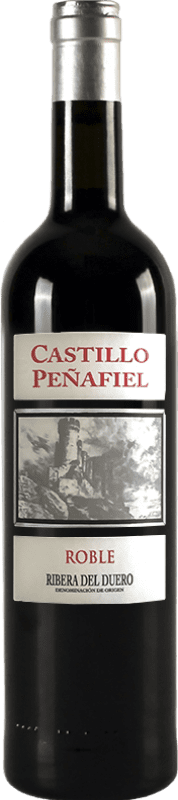 9,95 € Spedizione Gratuita | Vino Rosso Thesaurus Castillo de Peñafiel 6 Meses Crianza — Invecchiato in Botte D.O. Ribera del Duero Castilla y León Spagna Tempranillo Bottiglia 75 cl