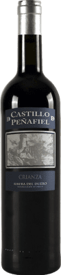 14,95 € Envio grátis | Vinho tinto Thesaurus Castillo de Peñafiel 12 Meses Crianza D.O. Ribera del Duero Castela e Leão Espanha Tempranillo Garrafa 75 cl