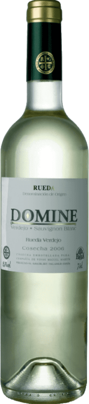 5,95 € 免费送货 | 白酒 Thesaurus Domine 年轻的 D.O. Rueda 卡斯蒂利亚莱昂 西班牙 Verdejo, Sauvignon White 瓶子 75 cl