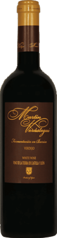 10,95 € 免费送货 | 白酒 Thesaurus Martín Verástegui Fermentación Barrica 岁 I.G.P. Vino de la Tierra de Castilla y León 卡斯蒂利亚莱昂 西班牙 Verdejo 瓶子 75 cl