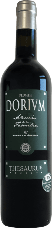 24,95 € 免费送货 | 红酒 Thesaurus Flumen Dorium Selección de la Familia 18 Meses 预订 D.O. Ribera del Duero 卡斯蒂利亚莱昂 西班牙 Tempranillo 瓶子 75 cl