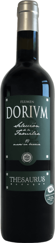25,95 € Spedizione Gratuita | Vino Rosso Thesaurus Flumen Dorium 18 Meses Selezione Riserva di Famiglia D.O. Ribera del Duero Castilla y León Spagna Tempranillo Bottiglia 75 cl