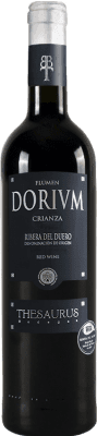 12,95 € 免费送货 | 红酒 Thesaurus Flumen Dorium 12 Meses Crianza D.O. Ribera del Duero 卡斯蒂利亚莱昂 西班牙 Tempranillo 瓶子 75 cl