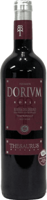 7,95 € Бесплатная доставка | Красное вино Thesaurus Flumen Dorium Дуб D.O. Ribera del Duero Кастилия-Леон Испания Tempranillo бутылка 75 cl