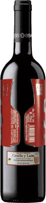 18,95 € Бесплатная доставка | Красное вино Esencias «s» 6 Meses Crianza — Крианса I.G.P. Vino de la Tierra de Castilla y León Кастилия-Леон Испания Tempranillo — Темпранильо бутылка 75 cl