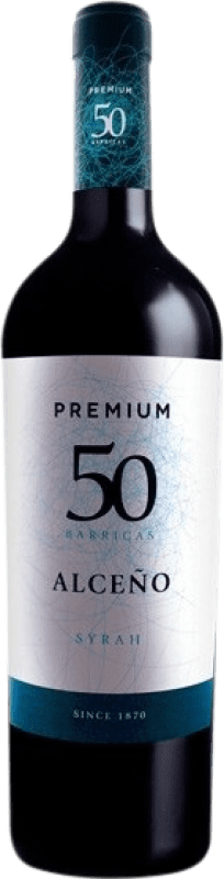 10,95 € Kostenloser Versand | Rotwein Alceño Syrah Premium D.O. Jumilla Region von Murcia Spanien Syrah, Monastrell Flasche 75 cl