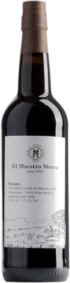 18,95 € Kostenloser Versand | Süßer Wein Maestro Sierra El Cream D.O. Jerez-Xérès-Sherry Andalusien Spanien Palomino Fino, Pedro Ximénez Flasche 75 cl