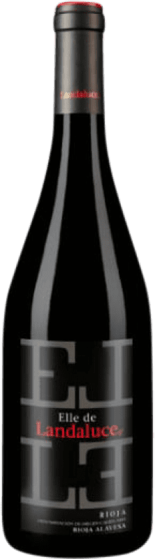 15,95 € 送料無料 | 赤ワイン Landaluce Elle D.O.Ca. Rioja ラ・リオハ スペイン Tempranillo, Graciano ボトル 75 cl