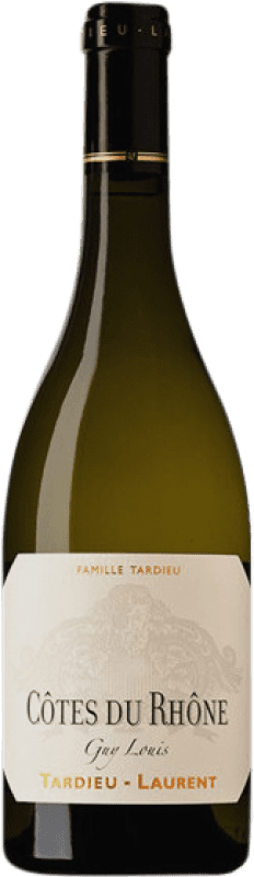 33,95 € Free Shipping | White wine Tardieu-Laurent Blanc Guy-Louis A.O.C. Côtes du Rhône Rhône France Grenache White, Viognier, Marsanne, Clairette Blanche Bottle 75 cl