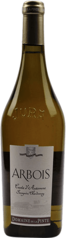 38,95 € Бесплатная доставка | Белое вино La Pinte Cuvée d'Automne A.O.C. Arbois Pupillin Jura Франция Chardonnay, Savagnin бутылка 75 cl