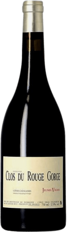 25,95 € 免费送货 | 红酒 Clos du Rouge Gorge Jeunes Vignes I.G.P. Vin de Pays Côtes Catalanes 朗格多克 - 鲁西荣 法国 Grenache Tintorera 瓶子 75 cl