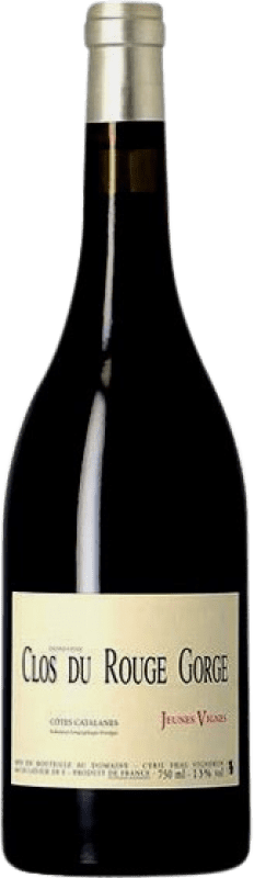 25,95 € Free Shipping | Red wine Clos du Rouge Gorge Jeunes Vignes I.G.P. Vin de Pays Côtes Catalanes Languedoc-Roussillon France Grenache Tintorera Bottle 75 cl