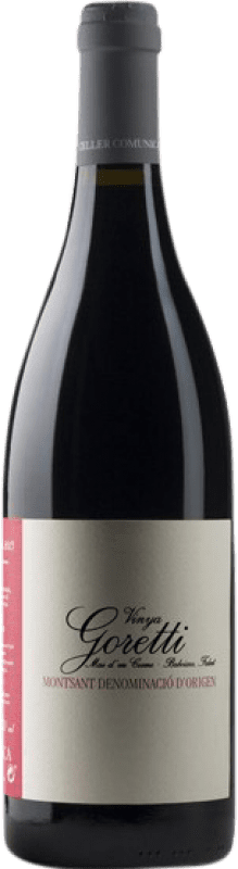 22,95 € Kostenloser Versand | Rotwein Comunica Vinya Goretti D.O. Montsant Katalonien Spanien Samsó Flasche 75 cl