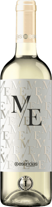 10,95 € Бесплатная доставка | Белое вино Esencias ME&White I.G.P. Vino de la Tierra de Castilla y León Испания Verdejo бутылка 75 cl