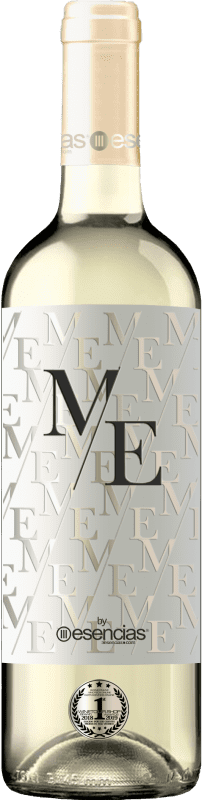11,95 € Envio grátis | Vinho Branco Esencias ME&White Branco I.G.P. Vino de la Tierra de Castilla y León Espanha Verdejo Garrafa 75 cl