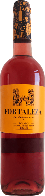 7,95 € Free Shipping | Rosé wine Thesaurus Fortaleza de Trigueros Young D.O. Cigales Castilla y León Spain Tempranillo Bottle 75 cl