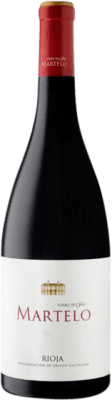 62,95 € 送料無料 | 赤ワイン Torre de Oña Martelo D.O.Ca. Rioja ラ・リオハ スペイン Tempranillo, Mazuelo, Grenache Tintorera, Viura マグナムボトル 1,5 L