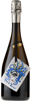 28,95 € Spedizione Gratuita | Spumante bianco Pago de Tharsys Brut Nature D.O. Cava Spagna Macabeo, Chardonnay Bottiglia 75 cl