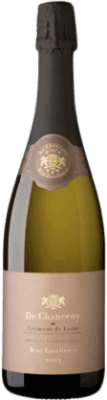 15,95 € Kostenloser Versand | Weißer Sekt De Chanceny Excellence Brut — Herb A.O.C. Crémant de Loire Frankreich Chardonnay, Chenin Flasche 75 cl