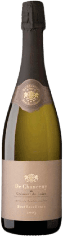 14,95 € Envío gratis | Espumoso blanco De Chanceny Blanc Excellence Brut A.O.C. Crémant de Loire Francia Chardonnay, Chenin Blanco Botella 75 cl